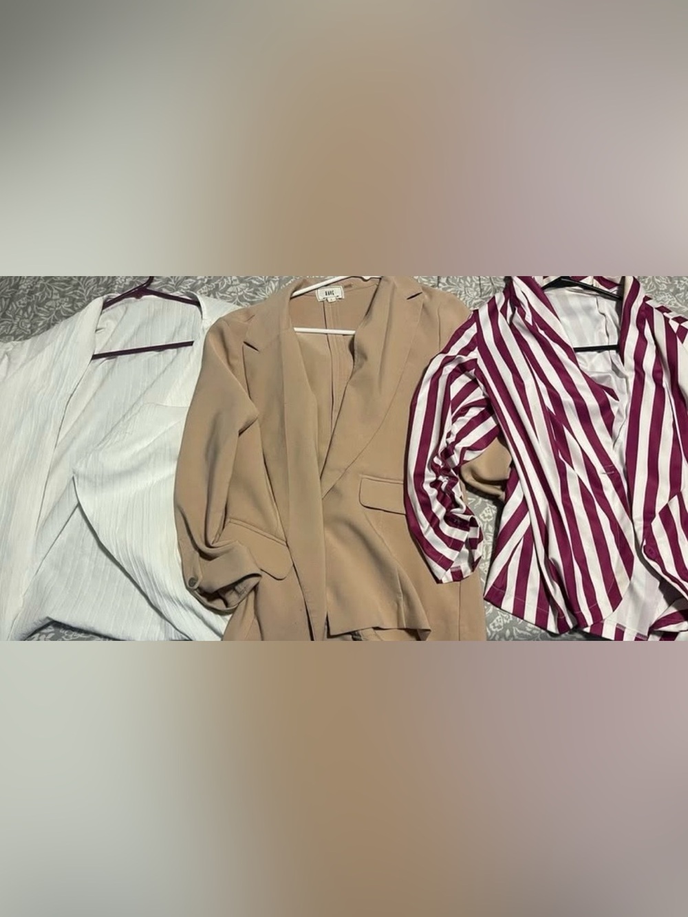 4 Women’s M/L Blazer/Cardigans for $12- Work Wear